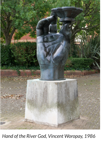 Vincent Woropay Bristol Docks Hand of the River of God