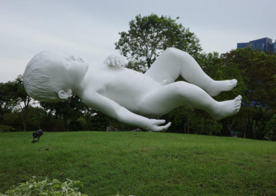 Plant Marc Quinn Gardens by the Bay Singapore