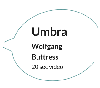 Umbra Wolfgang Buttress 20 sec video